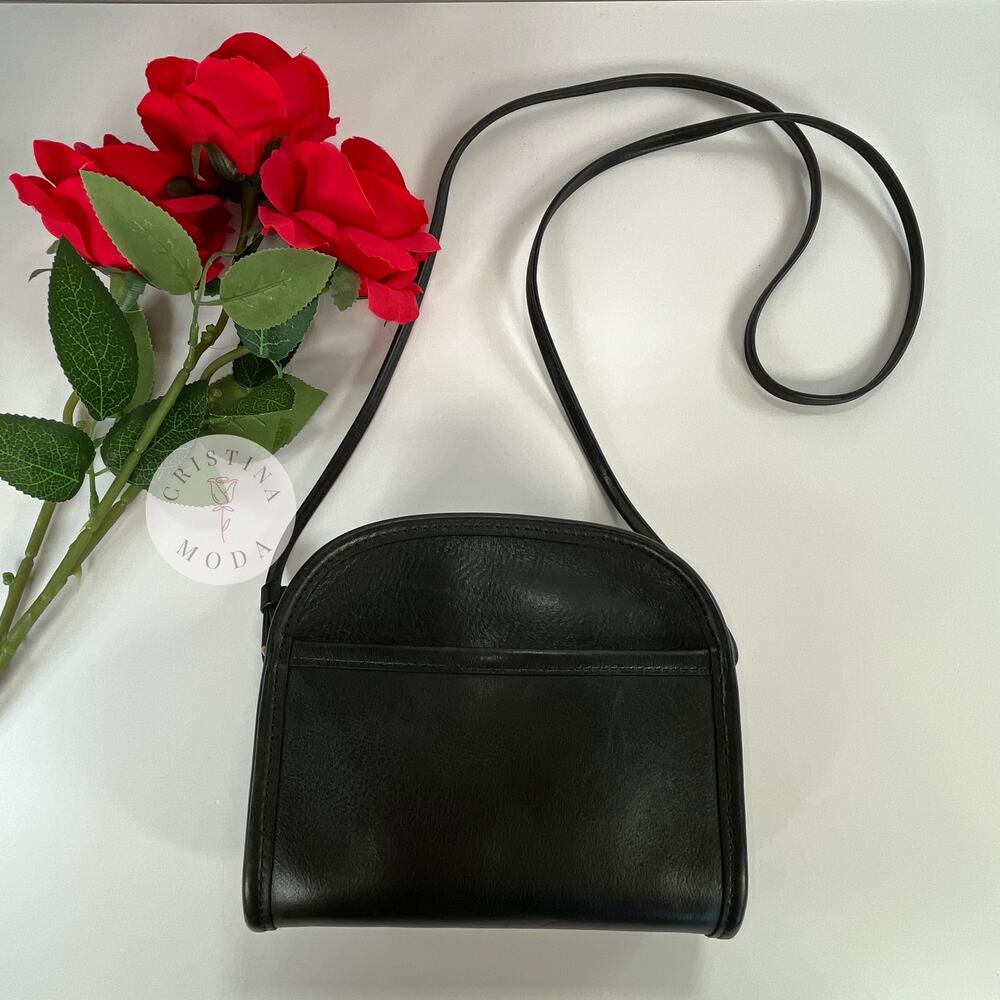 Vintage Coach Abbie Zip Bag 9017 Black 1998 USA